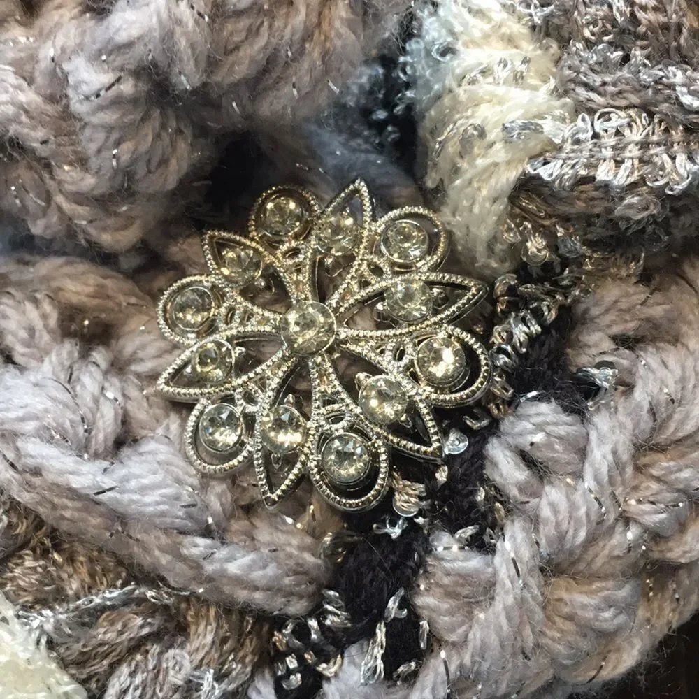 Gorgeous Handcrafted in the USA Evening Neck Wrap